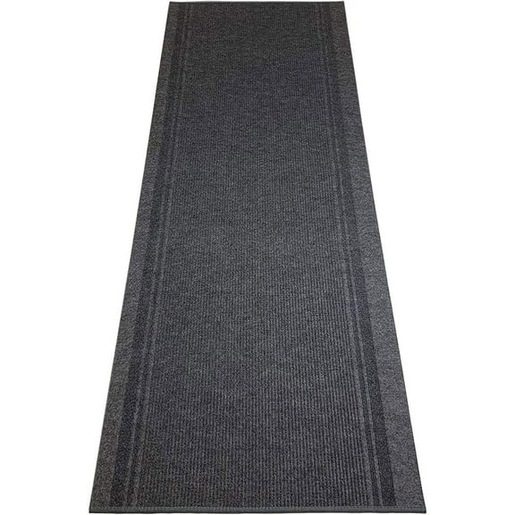 Extra-Long Heavy Duty Runner Rug Skid Resistant Backing Rug Runner Ridged Cut to Size Roll Runner Rugs - 39 Feet x 36 Inch