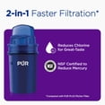 thumbnail image 3 of PUR 10-Cup Water Pitcher Filtration System, 10.2" W x 10.6" H x 6.8" L, Lime, PPT001L, 3 of 10