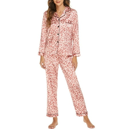 

Women Soft Pajama Set 2 Pc Top And Bottom Classic Comfort Loungewear Great Gift