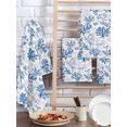 thumbnail image 2 of Coastal Coral Hand Towels Set,Waffle Weave Kitchen Towels 2 Pieces,Blue Grey Ocean Marine Plant Summer Fish Microfiber Hair Face Bath Tea Towel Absorbent Quick Drying Cleaning Dish Cloths,15.7"x23.6", 2 of 7