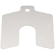 PRECISION BRAND 42675 .500" X 6" X 6" 300 SS SLOTTED SHIM - 1/P