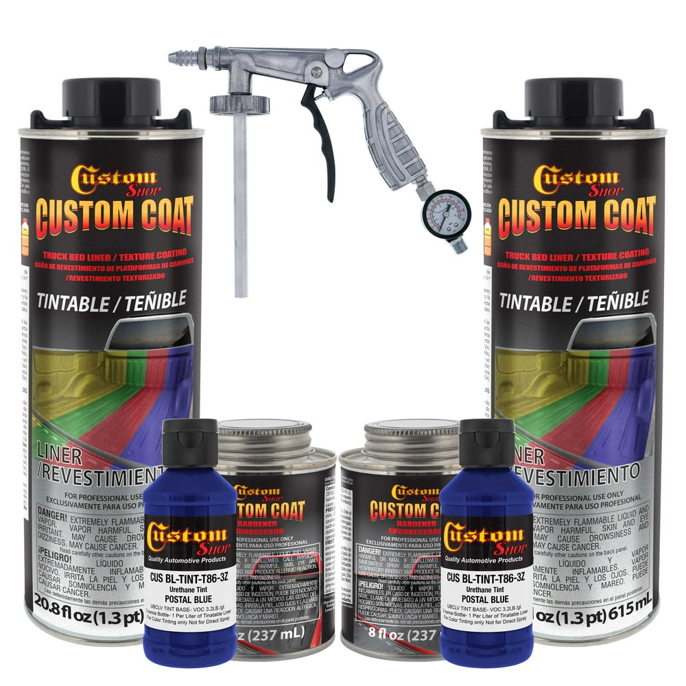 Custom Coat 35056 Ultramarine Blue T86 Urethane SprayOn Truck Bed