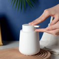 thumbnail image 5 of Dispensador de bomba de mano para loción de baño, dispensador de jabón espumoso blanco, plato de cerámica, dispensador de líquido para cocina, dispensador de lavado a mano, dispensador de ja, 5 of 5