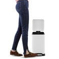 thumbnail image 6 of happimess Betty Retro Mini 3.2-Gallon Step-Open Trash Can, Cotton White, HPM1012C, 6 of 10