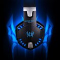 thumbnail image 2 of Blue Gaming Headset, Stereo Bass Surround Headset LED 3.5mm Headphone For PS4 Xbox One Nintendo Switch PC PS3 Mac, Noise Cancelling Mic LED Light, Designed Technically for Gamer, 2 of 9