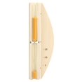 thumbnail image 1 of Reloj de arena para sauna Reloj de arena para sauna de 15 minutos Reloj de arena de madera para montaje en pared, 1 of 8