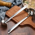 thumbnail image 5 of Stainless Steel Ladle with Comfortable Grip Soup Ladles with Long Handle Spooner, 5 of 12