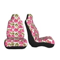 thumbnail image 3 of Sikiie Rose Flowers Car Seat Covers 2PCs Front Car Seat Covers Universal fit for Most Cars SUVs and Trucks-1, 3 of 9