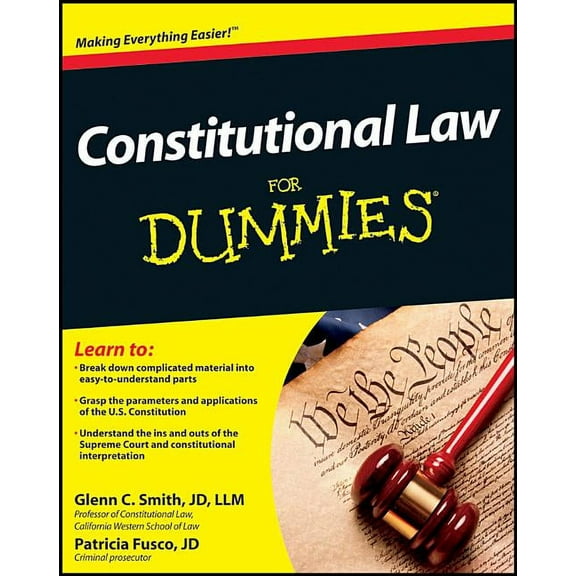 For Dummies Constitutional Law for Dummies, (Paperback)