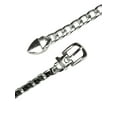 thumbnail image 2 of INSPIRE CHIC Women's Rhinestone Sparkle Chain Plus Size Waist Belt Black Silver 67-95cm/26.38-37.40", 2 of 5