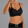 thumbnail image 5 of Ashyfjp Seamless Bras for Women Solid Color Wire-Free Thin Molded Cup Bra with Adjustable Straps Womens Lightweight Everyday Bra, Size M-XL, 5 of 6