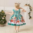 thumbnail image 3 of EIMELI Bébé Enfants Petite Fille Noël Santa Partie Robe Formelle Concours Princesse Demoiselle d'Honneur Soirée Mini Robe, 3 of 6
