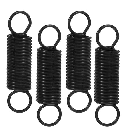 OFFIGAM 4-Pack Black Metal Microwave Door Catch Replacement for Universal Appliance Parts