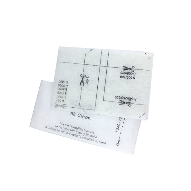 Filtro de Motor Universal Accesorio de Aspiradora Reemplazable de 40 Pares para