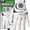 White, variant on FootJoy Women's WeatherSof Golf Glove, White Medium, Worn on Right Hand
