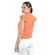thumbnail image 3 of Blusa con detalle de olan Roman Fashion / Juvenil, 8049 (Naranja) naranja EG, 3 of 4