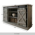 thumbnail image 7 of Castle Place Vintage 54" TV Stand Console for TVs up to 65", Natural Oak, 7 of 7
