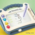 thumbnail image 3 of Kids Magnetic Doodle Board With Magnetic Pen + 4 Stamps Early Educational Toys Gifts, 3 of 5