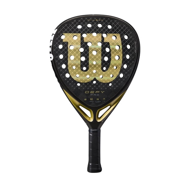 Pala de pádel Wilson Defy Pro V1, grip tamaño 2, 4 1/4"