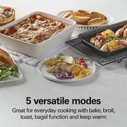 Hamilton Beach 4-Slice Countertop Toaster Oven with 5 Versatile Cooking Modes, Red