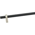 thumbnail image 2 of A2901-18-MB Alno A2901-18 Vita Bella 18" Center to Center Modern Knurled Bar Large Cabinet Handle Pull with Eye Posts, 2 of 7