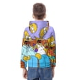 thumbnail image 2 of Simpsons Kid Hoodies Boys Girls 3D Graphic Sweatshirt Long Sleeve Pullover Hoodie Casual Hooded Sweater Coat XL, 2 of 6