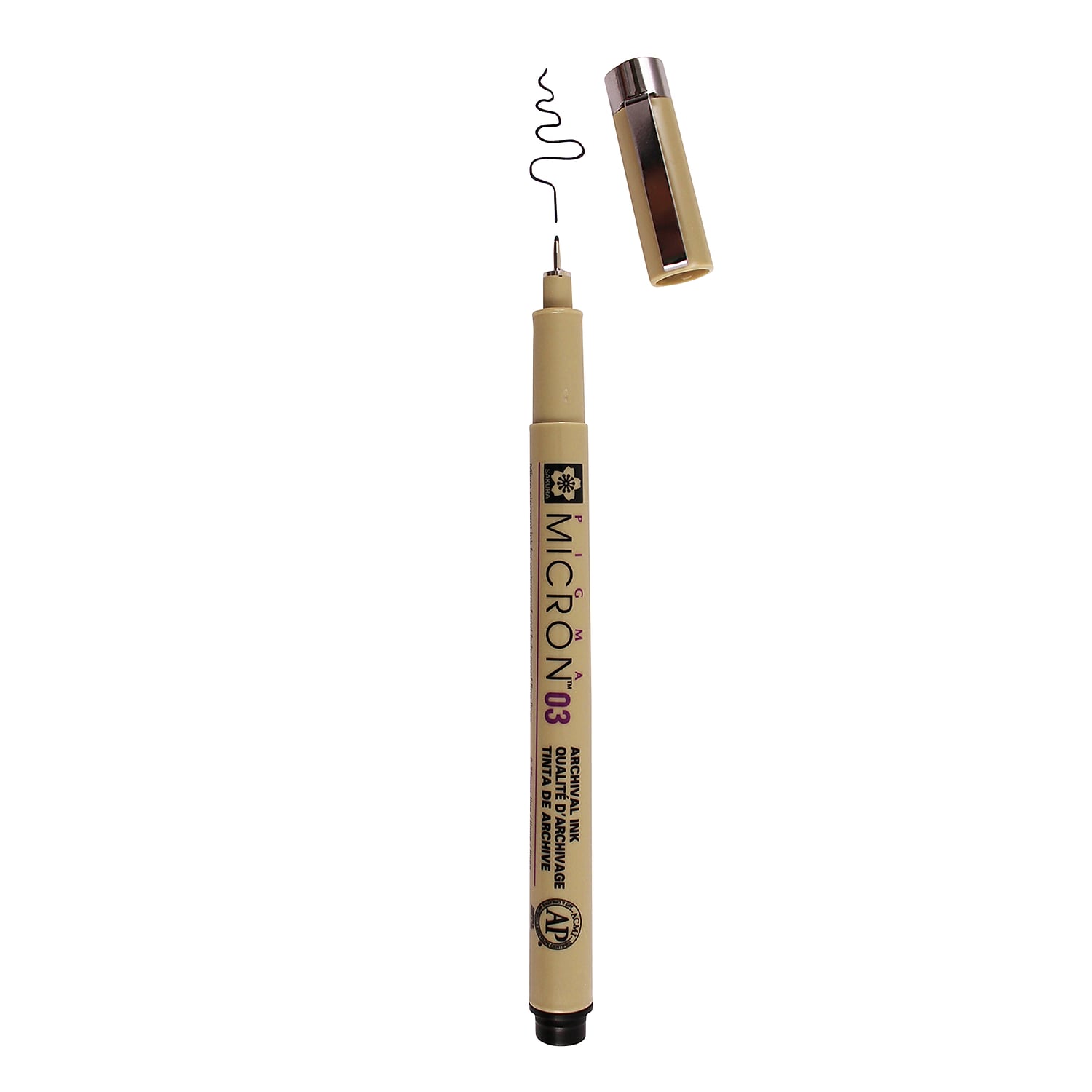 Sakura Pigma Micron Pen Fineliner Black Ink 6/Pack (SAKXSDK0349-6)