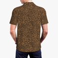 thumbnail image 4 of Daiia Leopard Pattern Men’s Polo Shirts,Solid Deck Shirt,Classic Fit, Breathable Cotton Polo for Casual and Sport Wear-Large, 4 of 9