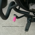 thumbnail image 4 of Motorcycle Rear Footpegs Plate Footrest Rubber Pad Covers Universally for Most Motorbike Model Shifter Lever Covers, 4 of 9