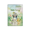 thumbnail image 2 of Havanese Hello Spring Time Flower Floral Nature Travel Passport Wallet Havanese Dog Lover Gifts Idea PU Leather Passport Holder Cover - 02031, 2 of 5