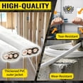 thumbnail image 3 of ZAZFO 50ft 14/2 Indoor Electrical Wire,14 Gauge 600V Copper Grounded Wire,ETL Listed,White, 3 of 8
