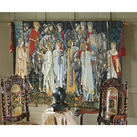 Design Toscano The Arming and Departure of the Knights Tapestry