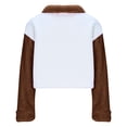 thumbnail image 3 of Heisall Veste à Capuche pour Femmes Décontractée en Sherpa à Manches Longues Couleur Unie 2025 Nouvelle Arrivée Mode Vêtements d'Extérieur, 3 of 3