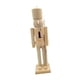 thumbnail image 2 of Figura de Cascanueces de Navidad DIY de 38 cm, adornos de Cascanueces de madera sin terminar para D, 2 of 9