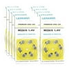 LENMAR HZA10-60 ZA10 Premium Zinc Air Hearing Aid Batteries, 60 pk