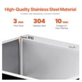 thumbnail image 3 of 25" Kitchen Sink Top Mount Single Bowl Stainless Steel Drop-In Basin - 304 Stainless Steel Bar Sink, Deep 9 Inch, Soundproof, Quick Drain, 3 of 6
