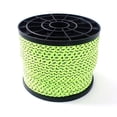 thumbnail image 4 of Cuerda reflectante de 50 m/4 mm para exteriores, cuerda fija para tienda de campaña, cuerda tensora de colores brillantes para acampar al aire libre (verde claro), 4 of 5