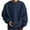 Navy-B, variant on Penkiiy Mens Fuzzy Sherpa Sweatshirt Long Sleeve Fluffy Crew Neck Pullover Cozy Basic Unisex Fall Winter Warm Tops Army Green