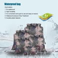 thumbnail image 3 of AMERTEER Dry Bag Waterproof Sack Foldable Moisture Barrier Pocket Flexible Rafting Storage Light Reserve Pouch Multifunctional Strap Hook, 3 of 6