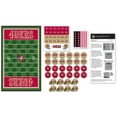 thumbnail image 3 of MasterPieces Family Game - NFL San Francisco 49ers Checkers - Officially Licensed Board Game for Kids & Adults, 13" x 21", 3 of 5