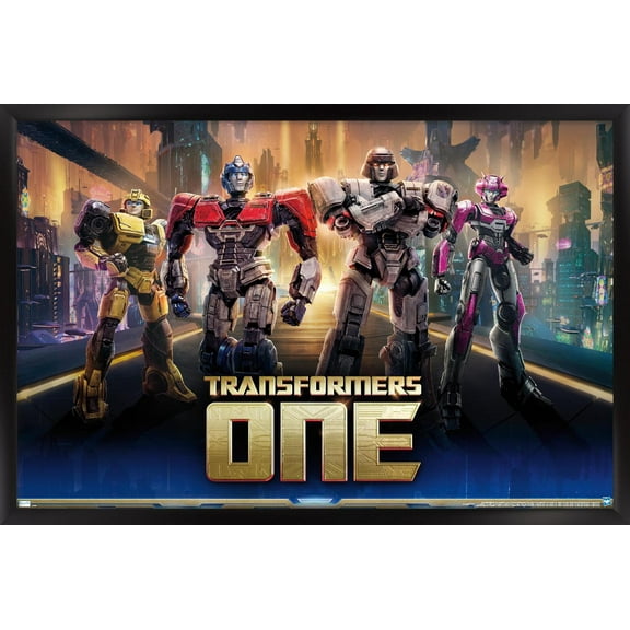 Hasbro Transformers: One - Key Art Wall Poster, 22.375" x 34" Framed