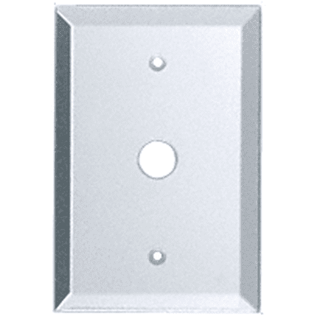 Crl Gmp113c Clear Small Telephone 5 8 Hole Glass Mirror Plate Crl Gmp113c Clear Small Telephone 5 8