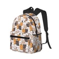thumbnail image 2 of Rocae Cute Cats for Lightweight Casual Backpack Travel Hiking Backpack Carry On Laptop Backpack, 2 of 6