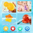 thumbnail image 5 of Bath Toys for Toddlers 1-3, Baby Bath Toys for Infants 6-12 Months, Water Pool Bathtub Toys for Toddlers Age 2-4 Ocean Animals, 5 of 8
