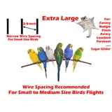 Curated visual reference: Curated Bar Spacing For Cages For Large Parrots Gallery View 37