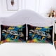 thumbnail image 3 of Colecciones de ropa de cama de 3 piezas Patrón de monopatín Artículos para el hogar Fibra de poliéster Juego de edredón multicolor para adultos jóvenes Edredón S LYCLB210925036 Inevent HA012079-01, 3 of 7