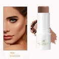 thumbnail image 5 of Wiher 3Pcs Cream Contour Stick Makeup Kit,Shades with Highlighter Stick,Blush Stick and Bronzer Contour Stick for Sculpt the Cheeks,Long Lasting,Waterproof,Matte & Dewy Finish (with Contour Brush), 5 of 9