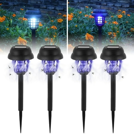 

Solar Bug Zapper 2 in 1 Solar Mosquito Killer Lamp Outdoor IP65 Waterproof LED Mosquito Killer Light Electric Mosquito Lamp Insect Killer Lamp for Lawn Garden