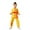 d-Yellow584, variant on VNKIDY Tracksuits Children Unisex O-Neck Long Sleeve Shirt With Wushu Trousers Satin Suit Arts Clothing Sets Outfits Sets Cozy