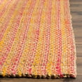 thumbnail image 3 of SAFAVIEH Natural Fiber Geraldine Geometric Jute Area Rug, Pink/Multi, 5' x 8', 3 of 6